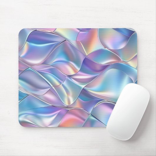 Iridescent Metallic 6 geometrisch Muismat (Met muis)
