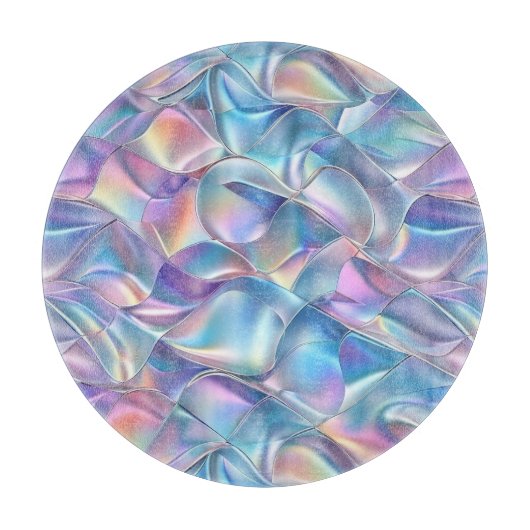 Iridescent Metallic 6 geometrisch Snijplank (Voorkant)