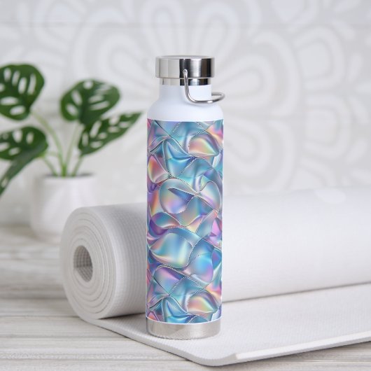 Iridescent Metallic 6 geometrisch Waterfles (Yoga)