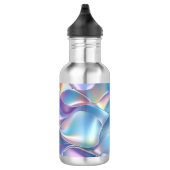Iridescent Metallic 6 geometrisch Waterfles (Rechts)