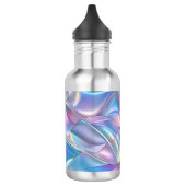 Iridescent Metallic 6 geometrisch Waterfles (Links)
