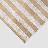 Iridescent Metallic Gold Grunge Stripe Patroon Tissuepapier (Detail)