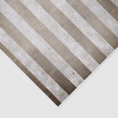 Iridescent Metallic Grunge Stripe Pattern Taupe Tissuepapier (Detail)