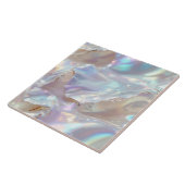 Iridescent Mother of Pearl Abstract ID1173a Tegeltje (Zijkant)