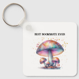 Iridescent Mushrooms Roomie Charm Beste Kamergenoo Sleutelhanger