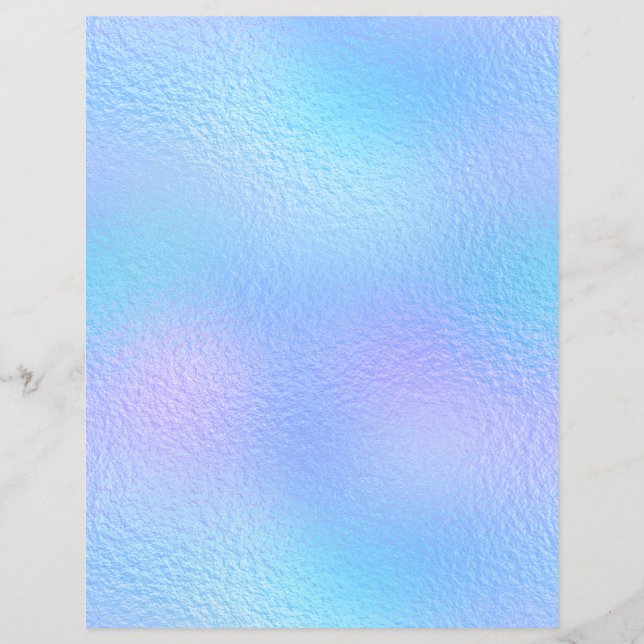 Iridescent namaak folie scrapbookpapier nr. 32 (Voorkant)