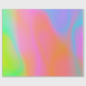 Iridescent Neon achtergrond 11 Cadeaupapier (Vlak)