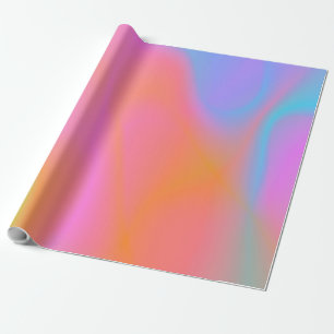 Iridescent Neon achtergrond 11 Cadeaupapier