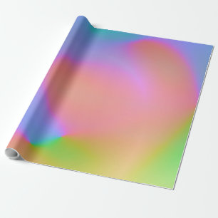 Iridescent Neon achtergrond 12 Cadeaupapier