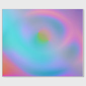 Iridescent Neon Achtergrond 2 Cadeaupapier (Vlak)