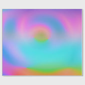 Iridescent Neon achtergrond 9 Cadeaupapier (Vlak)