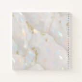 Iridescent Opal Elegant kristal Elegant Notitieboek (Achterkant)