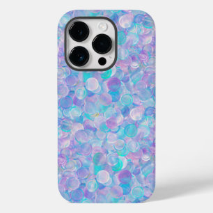Iridescent optische glazen katjes Case-Mate iPhone 14 pro hoesje
