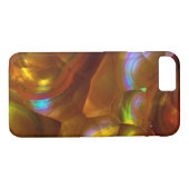 Iridescent oranje brandweer Case-Mate iPhone case (Achterkant (Horizontaal))