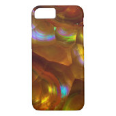 Iridescent oranje brandweer Case-Mate iPhone case (Achterkant)