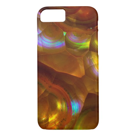 Iridescent oranje brandweer Case-Mate iPhone case (Achterkant)