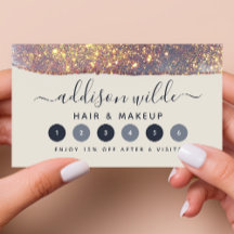 Iridescent Paars Goud Glam Glitter