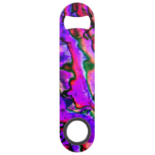 Iridescent Paars Roze Blauw, prachtig Speed Flessenopener