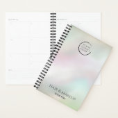 Iridescent parelholografisch aangepast logo planner (Display)