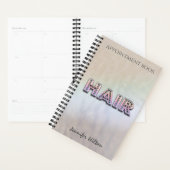 Iridescent parelholografisch handboek planner (Display)