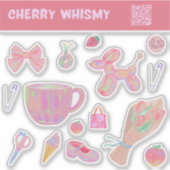 Iridescent Pastel Sticker Design Extravaganza (Voorkant)