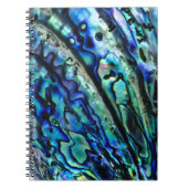 Iridescent Paua Abalone Shell Notitieboek (Voorkant)