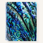 Iridescent Paua Abalone Shell Notitieboek (Voorkant)