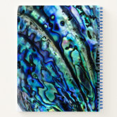 Iridescent Paua Abalone Shell Notitieboek (Achterkant)