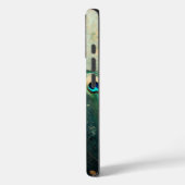 Iridescent Peacock Feather Luxe Telefoonhoes Case-Mate iPhone Case (Achterkant / Links)