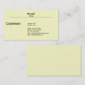 Iridescent Pearl Finish Business Card Template Visitekaartje (Voorkant / Achterkant)