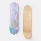 Iridescent Pearl Rainbow Bubbles Persoonlijk Skateboard (Voorkant)