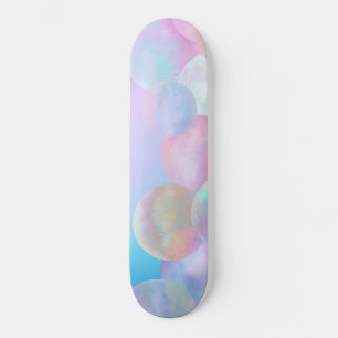 Iridescent Pearl Rainbow Bubbles Persoonlijk Skateboard