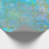 Iridescent Pearl Shimmer Mermaid Scales Cadeaupapier (Hoek)