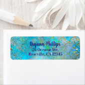 Iridescent Pearl Shimmer Mermaid Scales Etiket (Insitu)