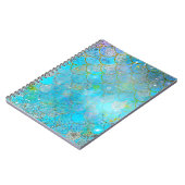 Iridescent Pearl Shimmer Mermaid Scales Notitieboek (Linkerzijde)