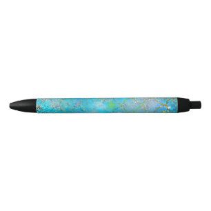 Iridescent Pearl Shimmer Mermaid Scales Zwarte Inkt Pen