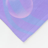 Iridescent Pearl Shimmer Sparkle Zeemeermin Staart Fleece Deken (Hoek)