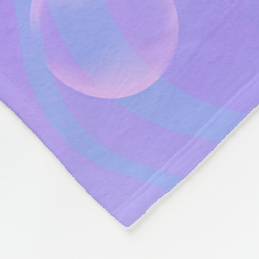 Iridescent Pearl Shimmer Sparkle Zeemeermin Staart Fleece Deken (Hoek)