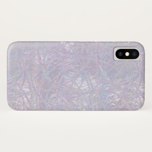 Iridescent Pearl Telefoon Case (Achterkant (horizontaal))