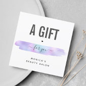 Iridescent penseelstreek voegt Logo Beauty Makeup 