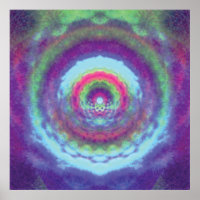 Iridescent Portal - Psychedelische Mandala