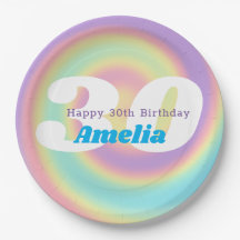 Iridescent Rainbow 30th Birthday Party (1990)