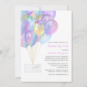 Iridescent Rainbow-Baby of -Vrijgezellenfeest per Kaart (Voorkant)