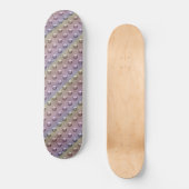 Iridescent Rainbow Dotted Industrial Metal Bord Persoonlijk Skateboard (Voorkant)
