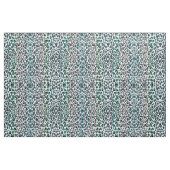 Iridescent Rainbow Leopard Animal Print Fabric Stof (Yard (91,4 cm))