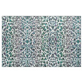 Iridescent Rainbow Leopard Animal Print Fabric Stof (Fat Quarter)