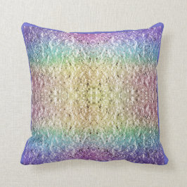 Iridescent Rainbow-Sierkussen Kussen