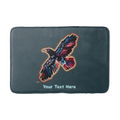 Iridescent Raven Badmat (Voorkant)