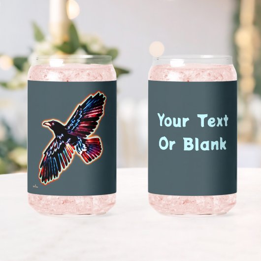 Iridescent Raven Blikvorm Glas (Insitu (Huwelijk))