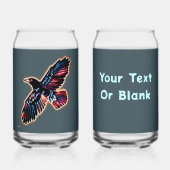 Iridescent Raven Blikvorm Glas (Voorkant)